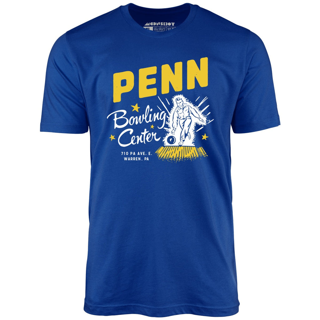Penn Bowling Center - Warren, PA - Vintage Bowling Alley - Unisex