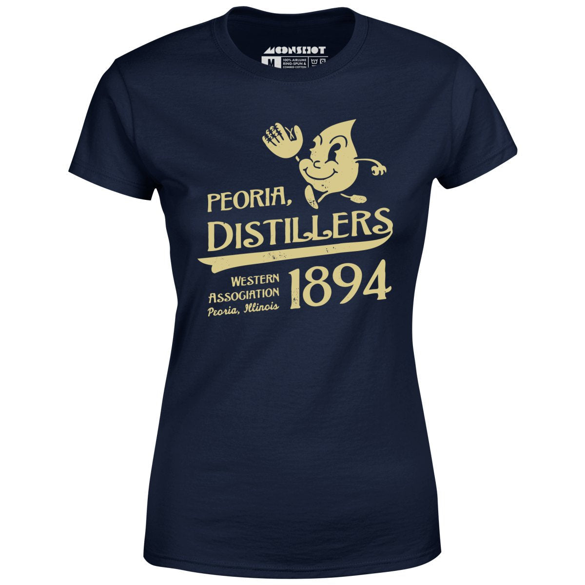 Peoria Distillers - Illinois - Vintage Defunct Baseball Teams - Women's