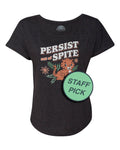 Women's Persist Out of Spite Tiger Scoop Neck T-Shirt