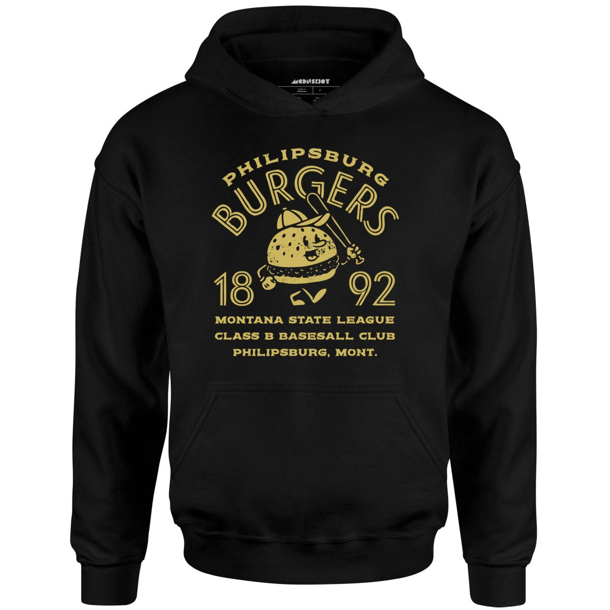 Philipsburg Burgers - Montana - Vintage Defunct Baseball Teams - Unisex