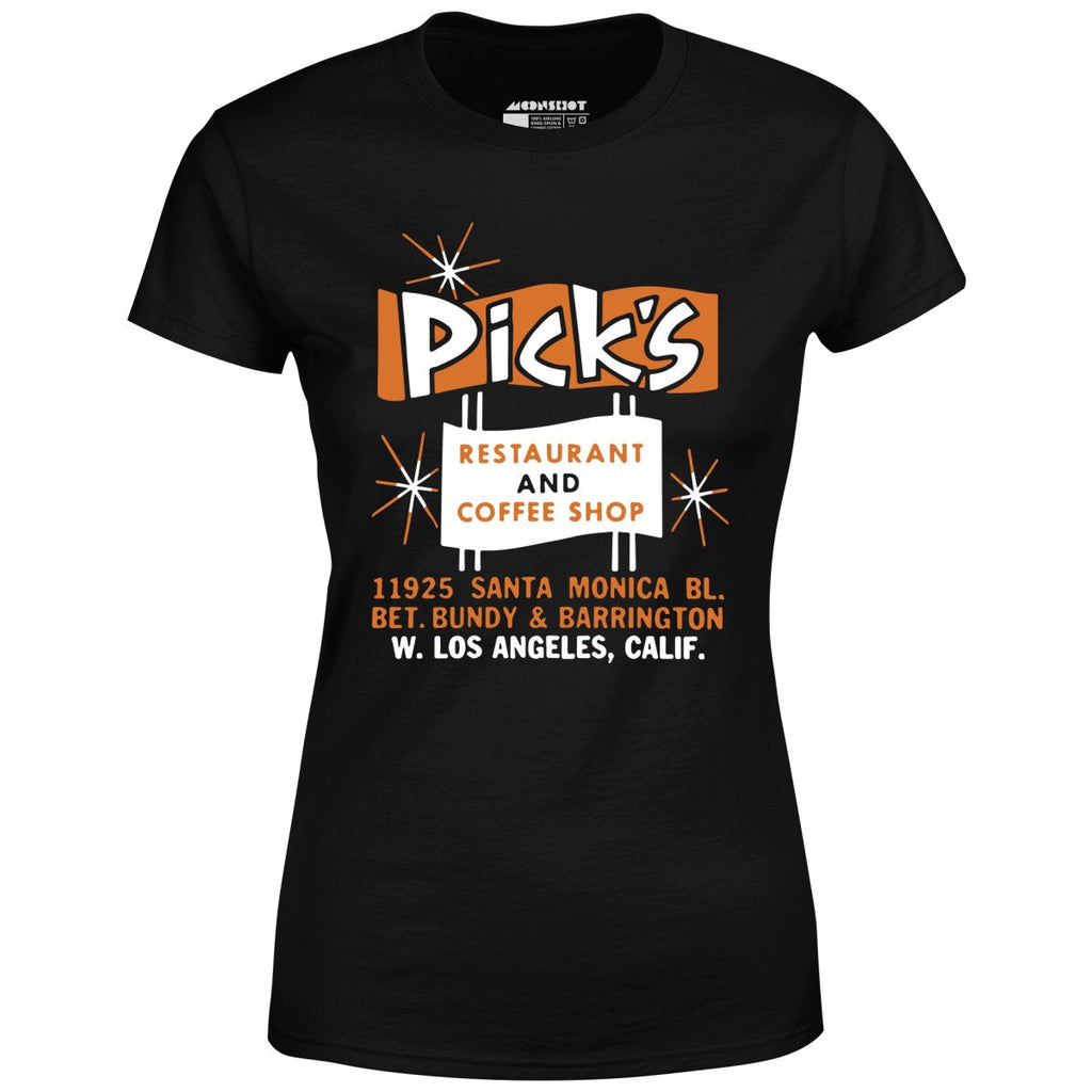 Pick's - Los Angeles, CA - Vintage Restaurant - Women's
