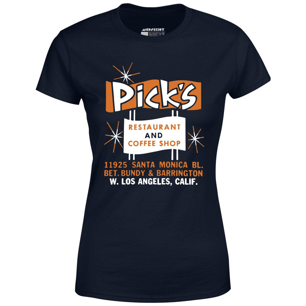 Pick's - Los Angeles, CA - Vintage Restaurant - Women's