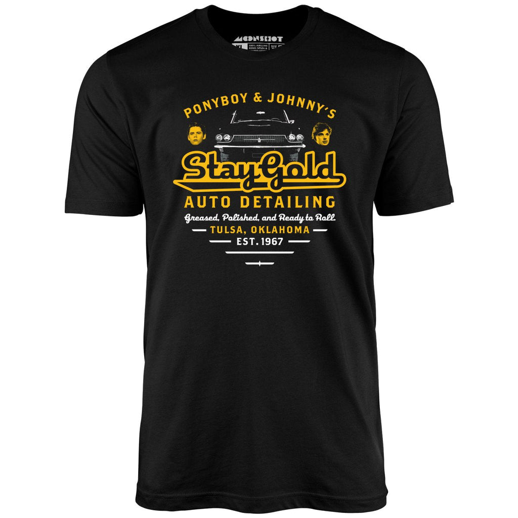 Ponyboy & Johnny's Stay Gold Auto Detailing - Unisex