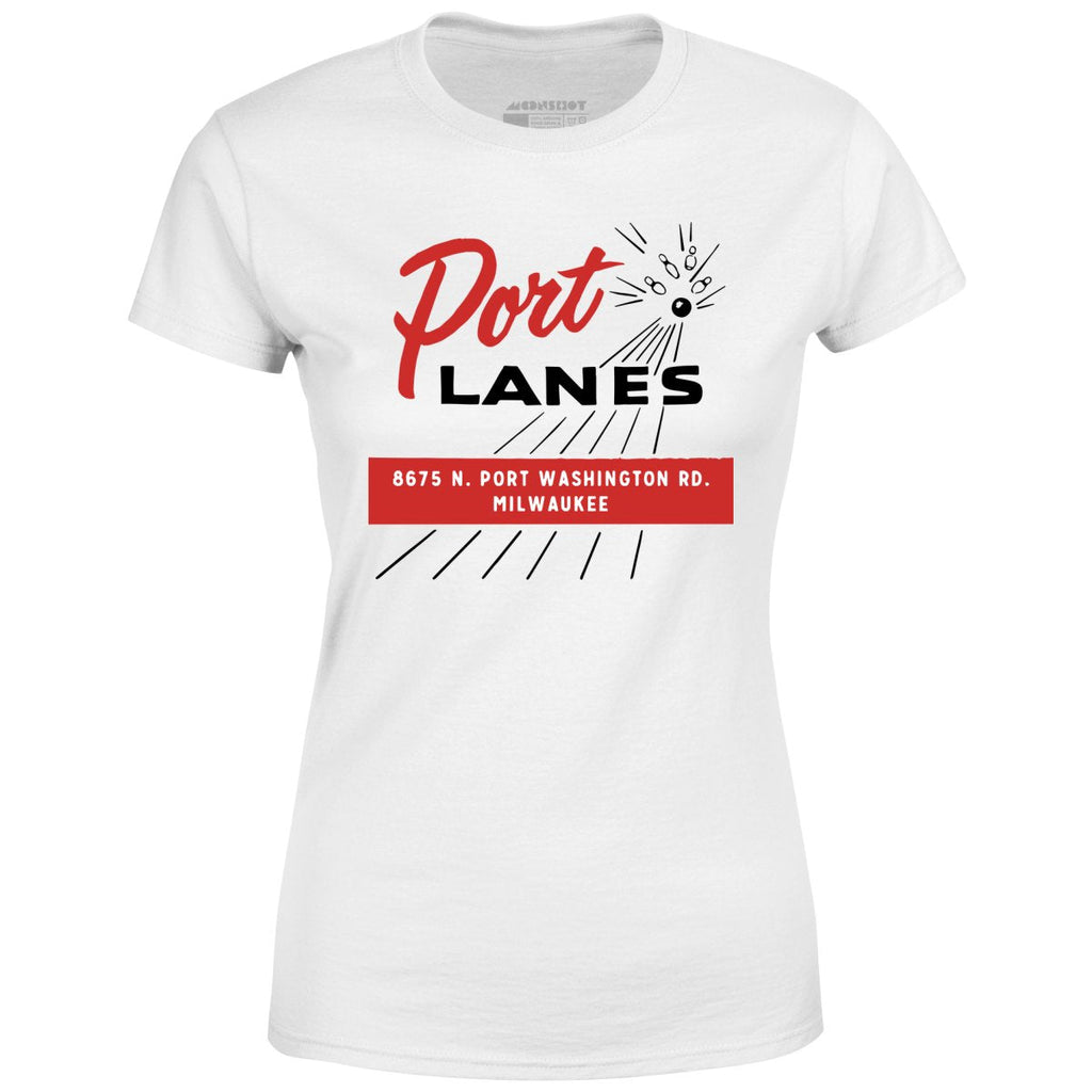 Port Lanes - Milwaukee, WI - Vintage Bowling Alley - Women's