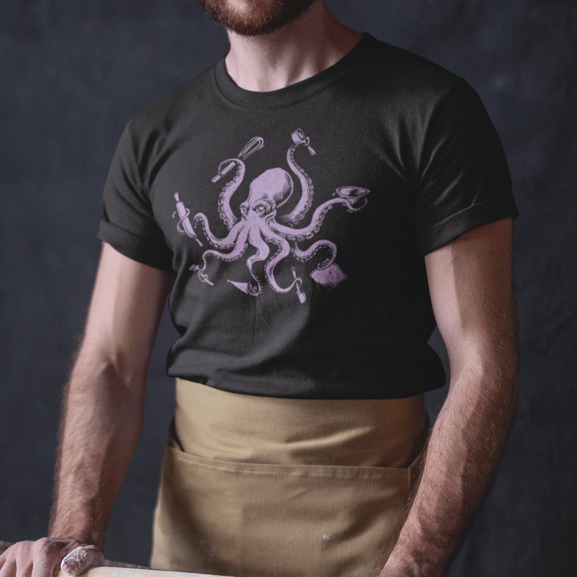 Baker Octopus Unisex Tee