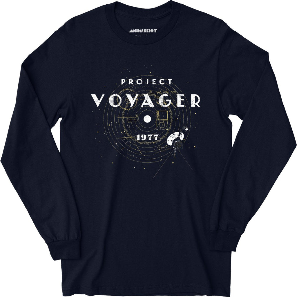 Project Voyager Mission - Golden Record - Long Sleeve
