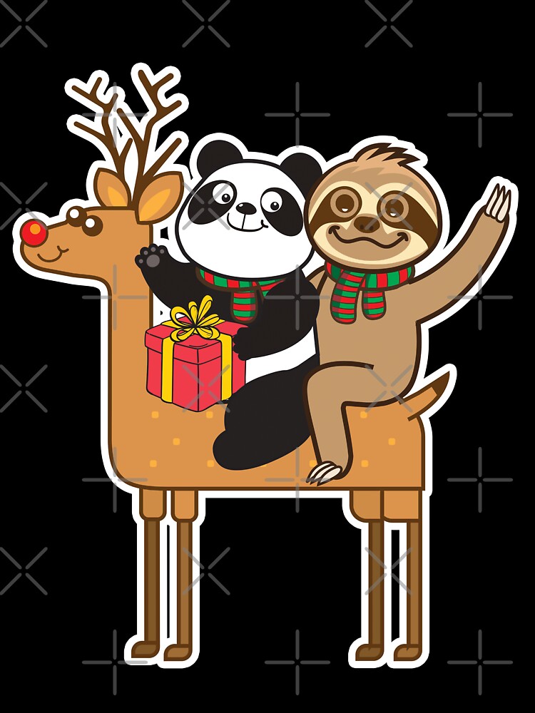 Sloth Panda by plushism