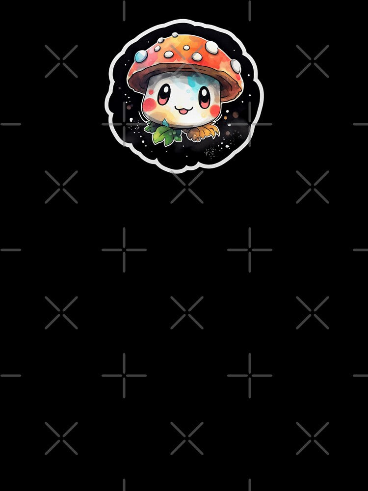 Manga Mushroom | Cute, Anime, Happy, Smiling, Aesthetic, Happy, Fungus, Fungi, Nature, Japanese, Cartoon, Love, Shroom, Toadstool, Goblincore by FantasySoul
