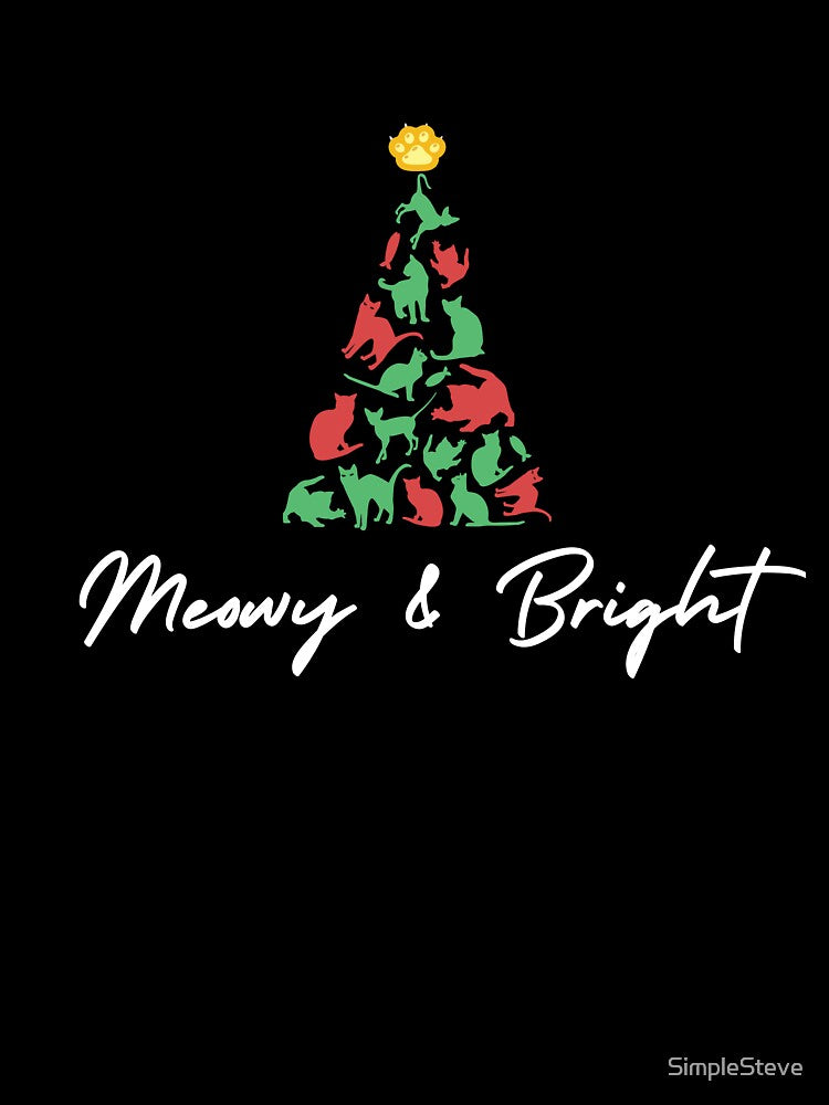 Meowy and Bright Christmas Cat Tree by SimpleSteve