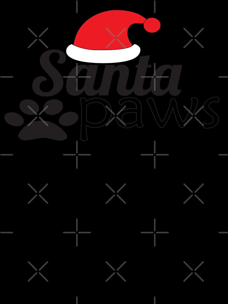 Beautiful Santa Paws T Shirt Claus Christmas Funny Sweet Santa Paws X-mas Gifts Kids Boys Girls Men Women Essential T-Shirt by mira031128