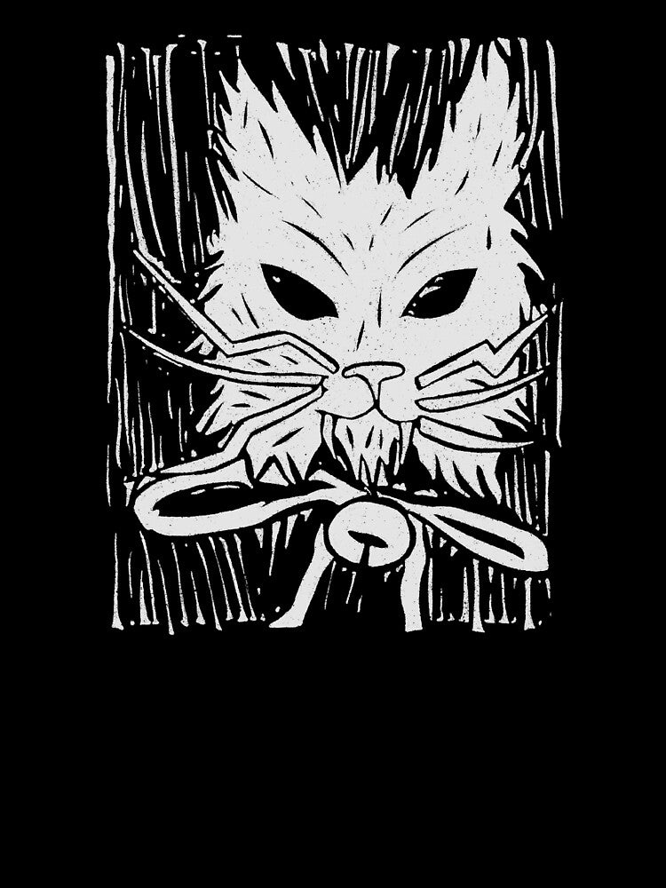 Yule Cat Yule Card by GrimsleyArts