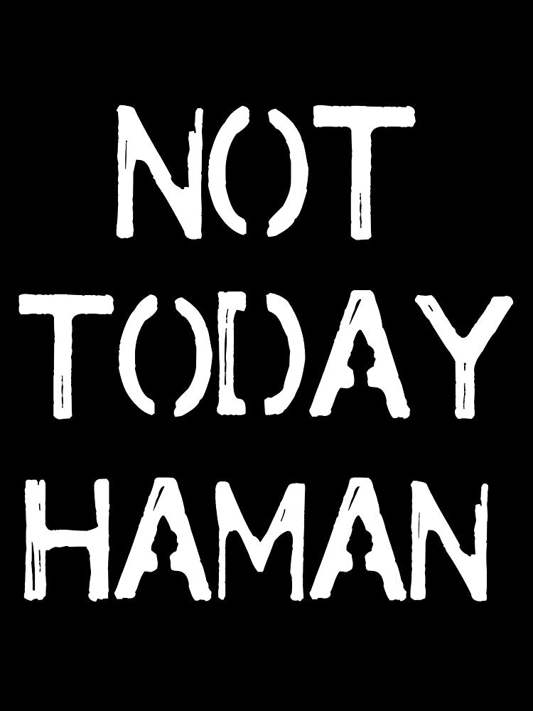 Funny Purim Costume Not Today Haman by SkyCloudBlue