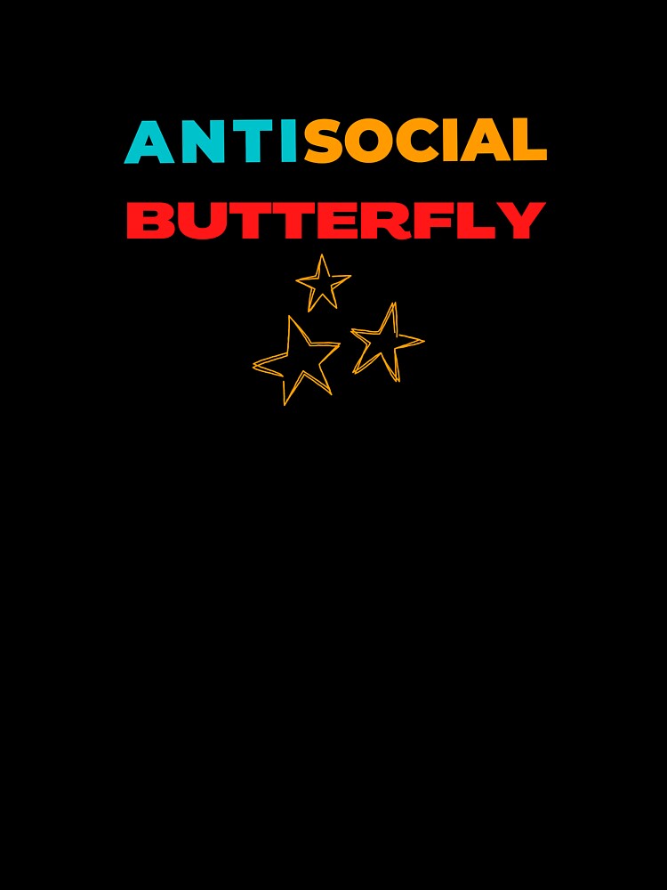 Antisocial butterfly by Helloboutique