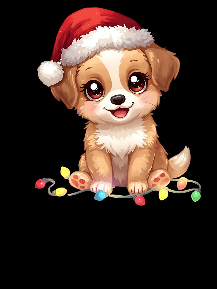 Puppy Claus Is In Town – Cute Christmas Dog Lovers Design by EchopawCo