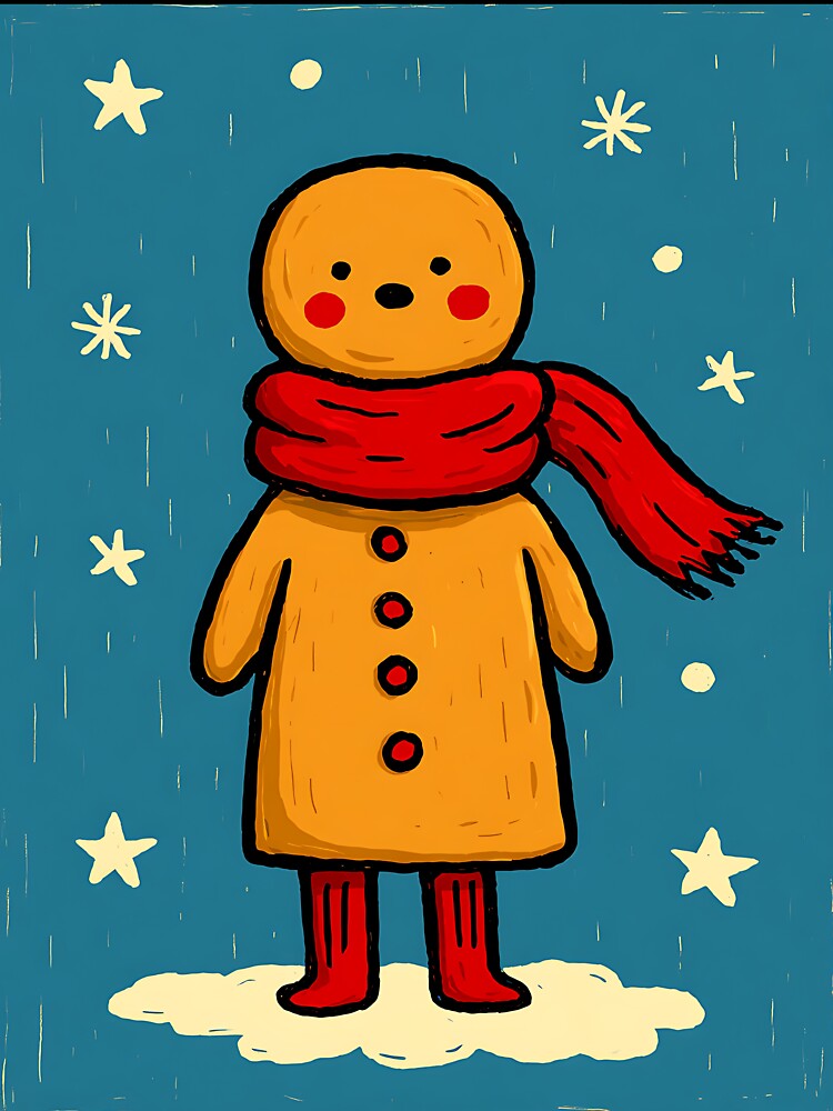Sweet Christmas Gingerbread Man by bapupa