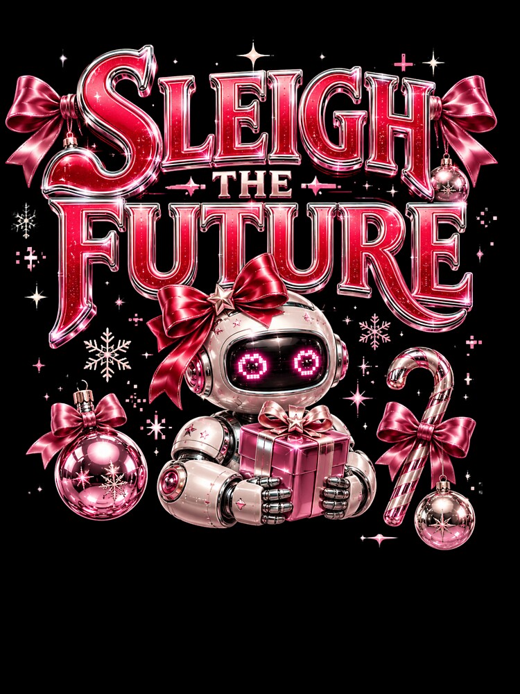 Sleigh The Future Futuristic AI Coquette Christmas by Prime legend