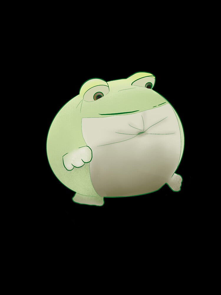 Round frog by LoraLoo