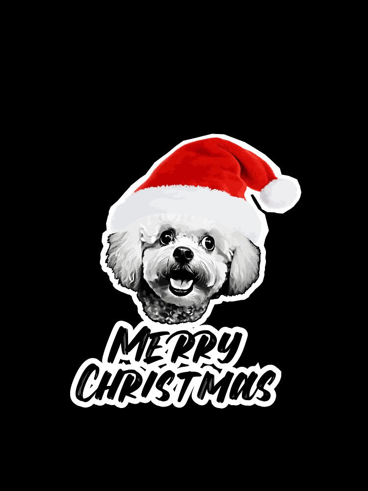 Bichon Merry Christmas by Tenth-Floor