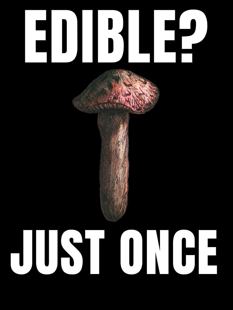 Edible Just Once Mushroom Hunter by Obiscidan