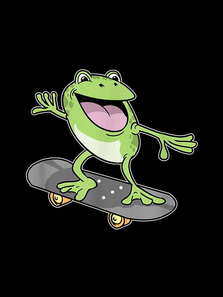 Frog Skateboard Fairycore by lindaxse