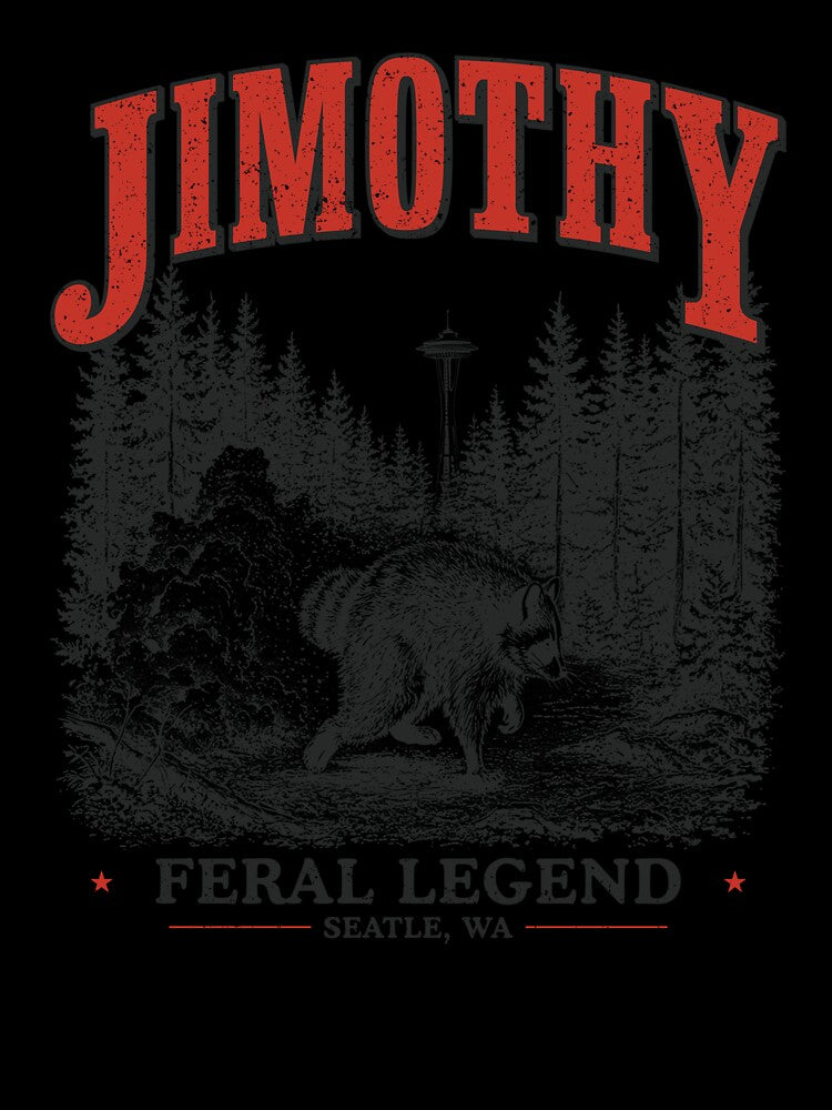 Jimothy Feral Legend Viral Funny Raccoon Lover by suhairee-studio