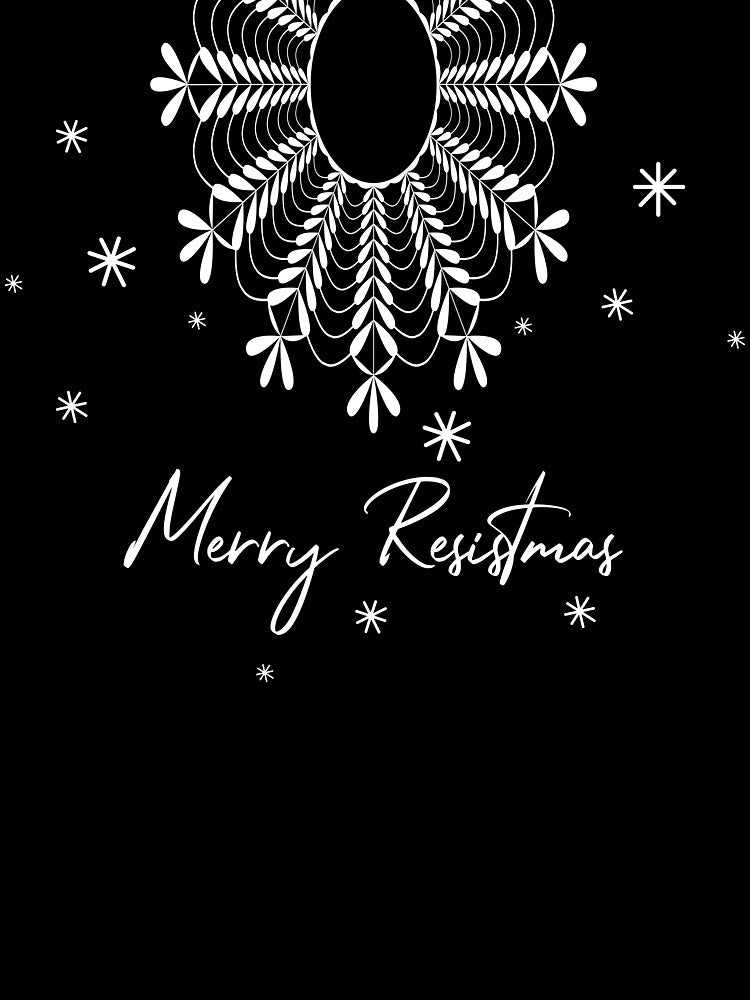 RBG Christmas card, RBG Ornament, Ruth Bader Ginsburg, RBG mug, RBG Merry Resistmas, feminist ornament, Holiday RBG Xmas by GalleryArtField