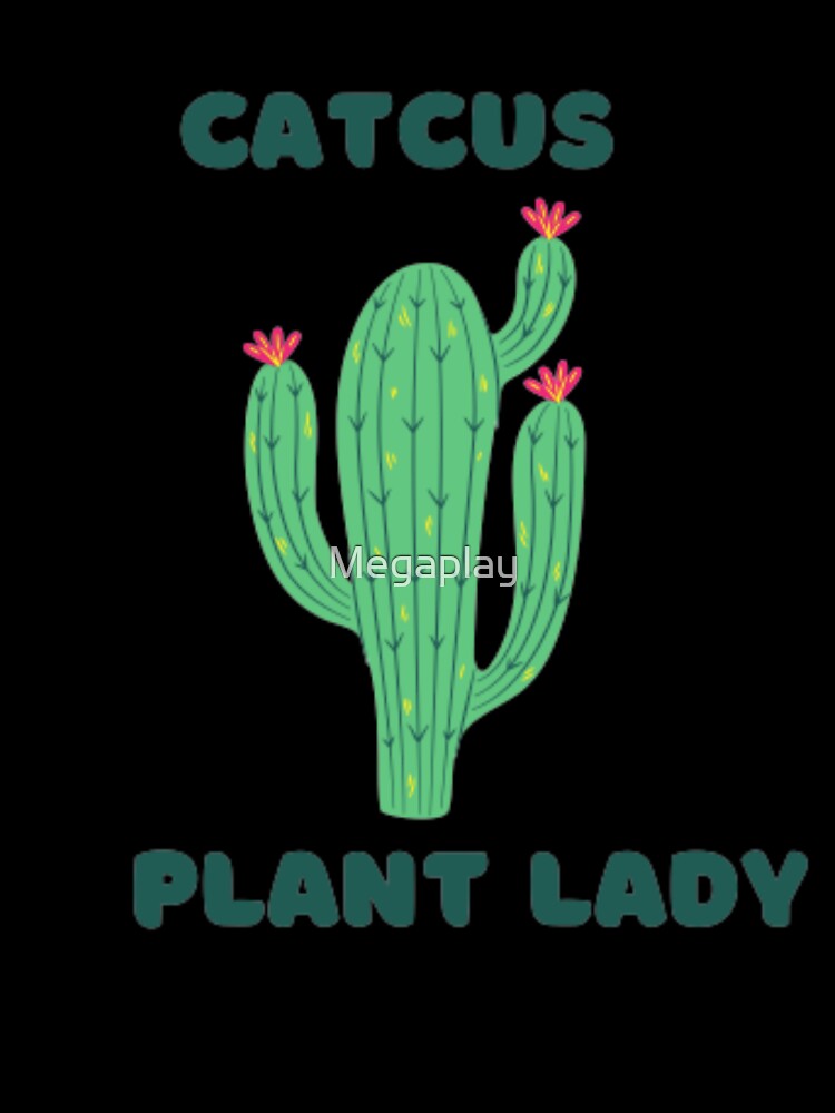 Cute Catcus Plant Lady by Megaplay