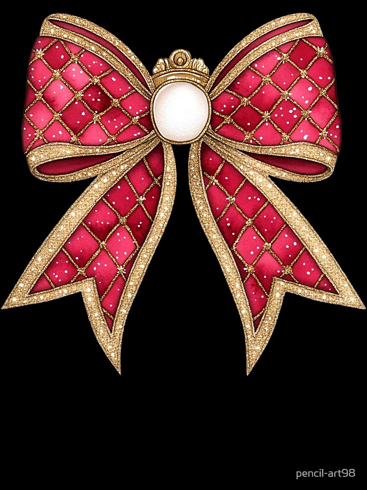 Luxurious Christmas Bow by pencil-art98