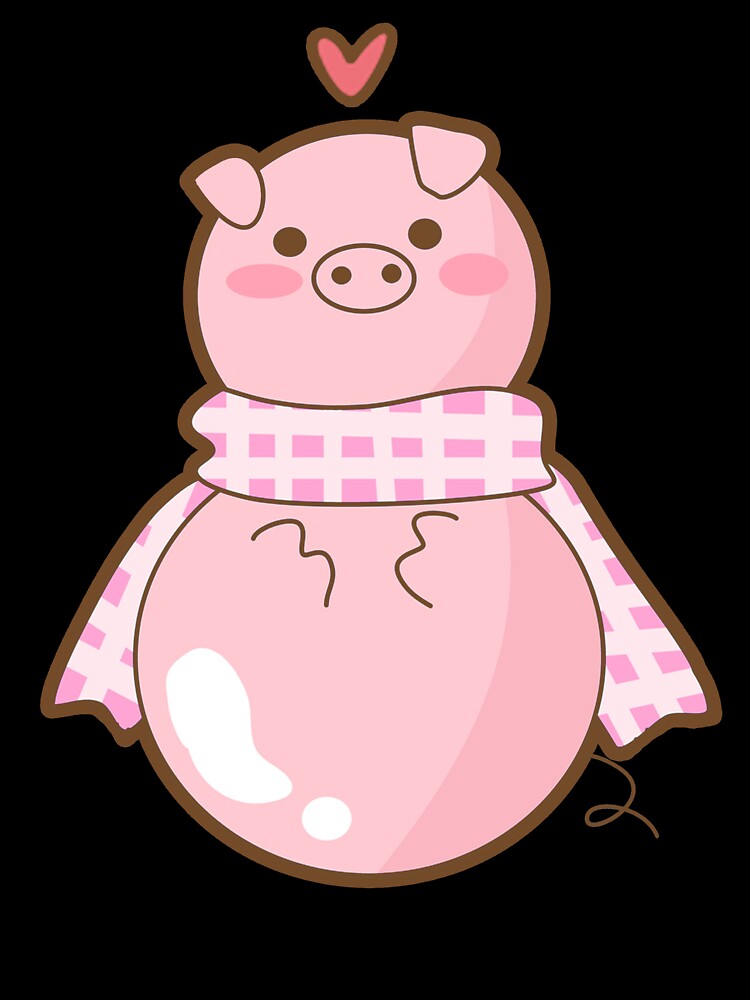 Snowman Pig by Gemmazzurra