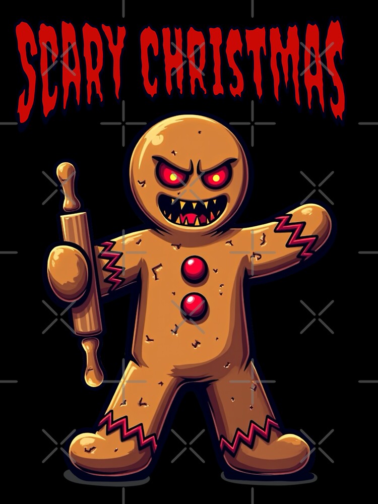 Scary gingerbread man by Nikodemusdesign