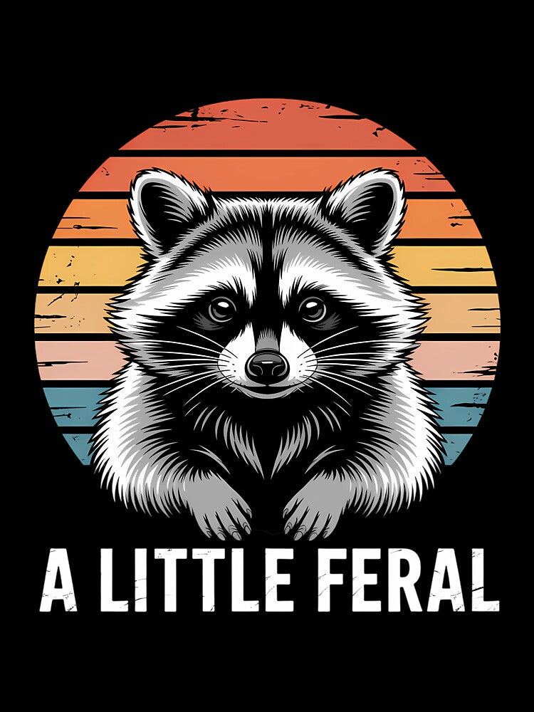 Raccoon Feral Funny Raccoon by sterabamineh