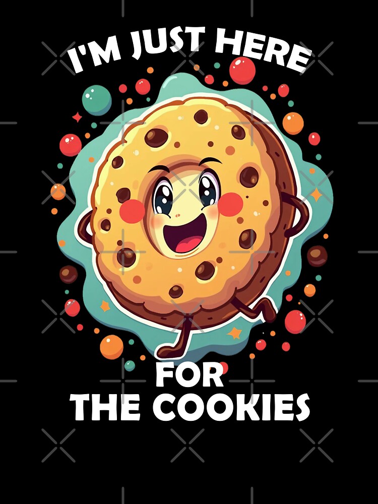 Funny Christmas Cookies I'm Just Here For The Cookies by BobilandStore