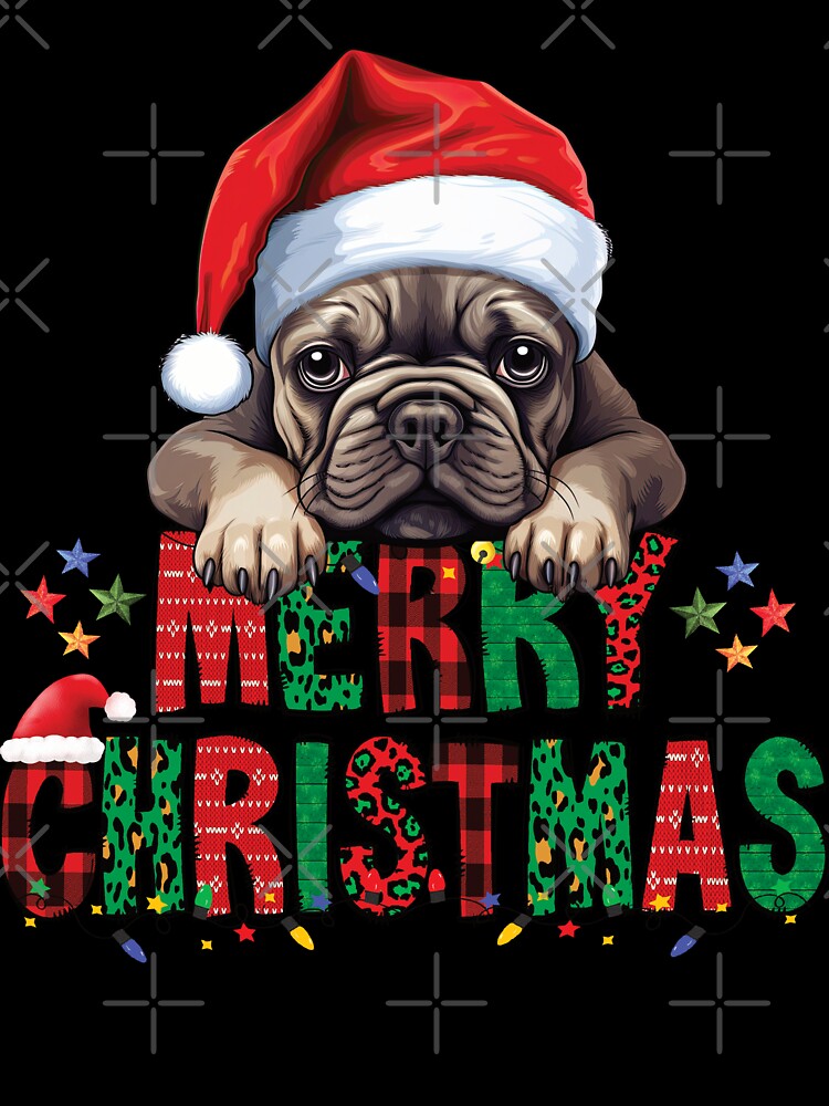 French Bulldog - Merry Christmas Dog by Kidzz