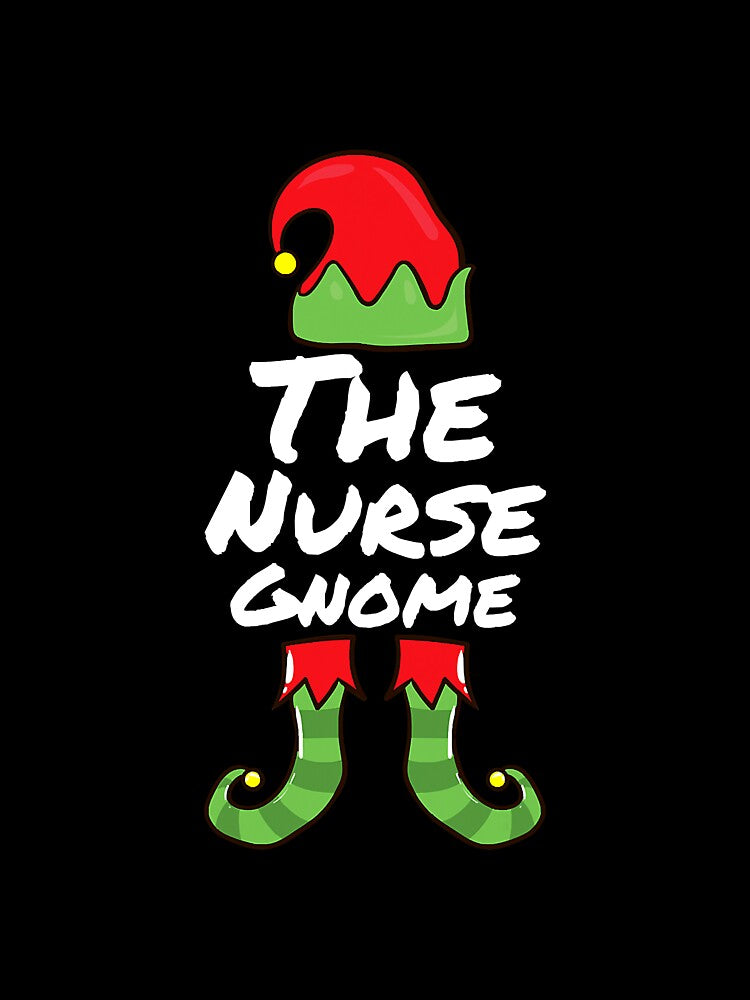The Nurse Gnome Christmas Pajamas by frank3826