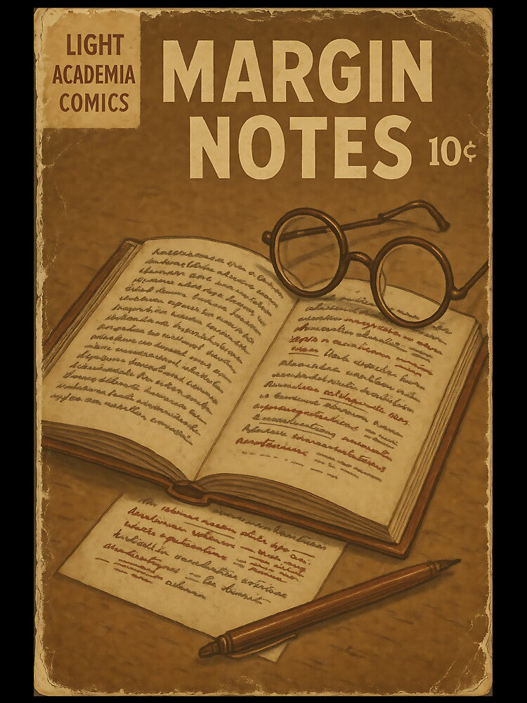 Scholarly Light Academia: Margin Notes by bapupa