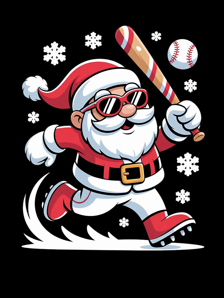 Funny Santa Baseball Christmas Pajamas Xmas Men Boy Toddlers by khorbiasieno