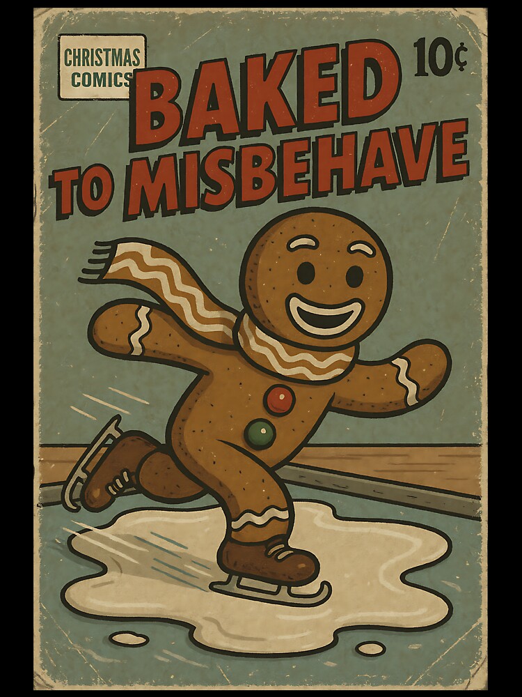 Christmas Gingerbread Man - Baked to misbehave by bapupa