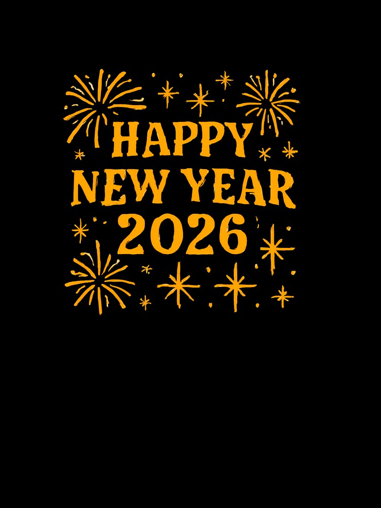 Happy New Year 2026 Fireworks Design by yPaladino432