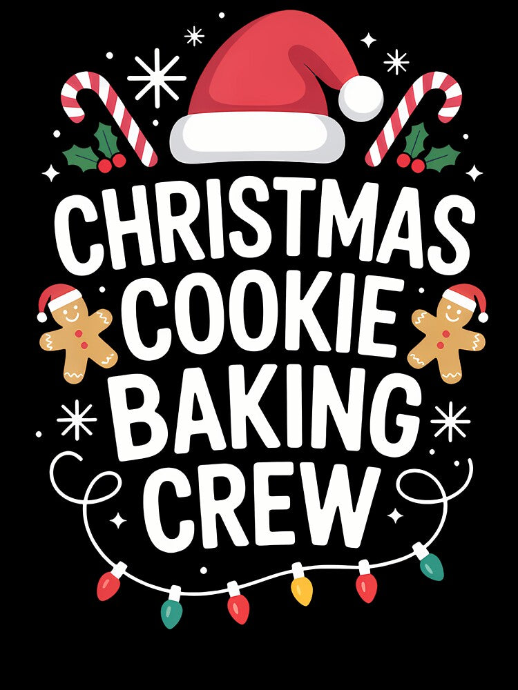 Christmas Cookie Baking Crew For Festive Baking Enthusiasts by MavisJoseph