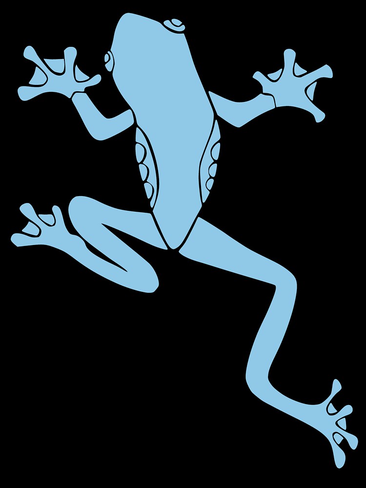 Frog Pastel Blue by 37jlee