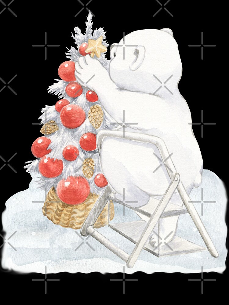 Polar Bear - Christmas Vibes by RebeccaRe