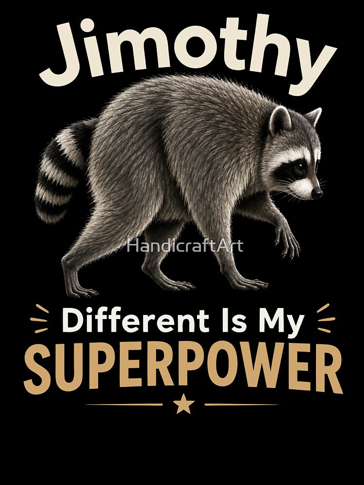 Jimothy different is my superpower by HandicraftArt