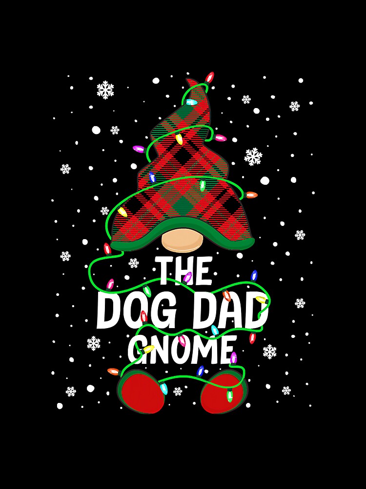 The Dog Dad Gnome Christmas Pajama by saragrant39