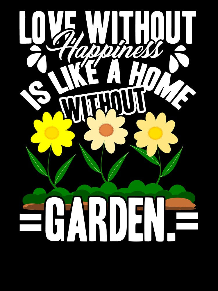 Gardening - Home Without Garden by UnknownArtistt
