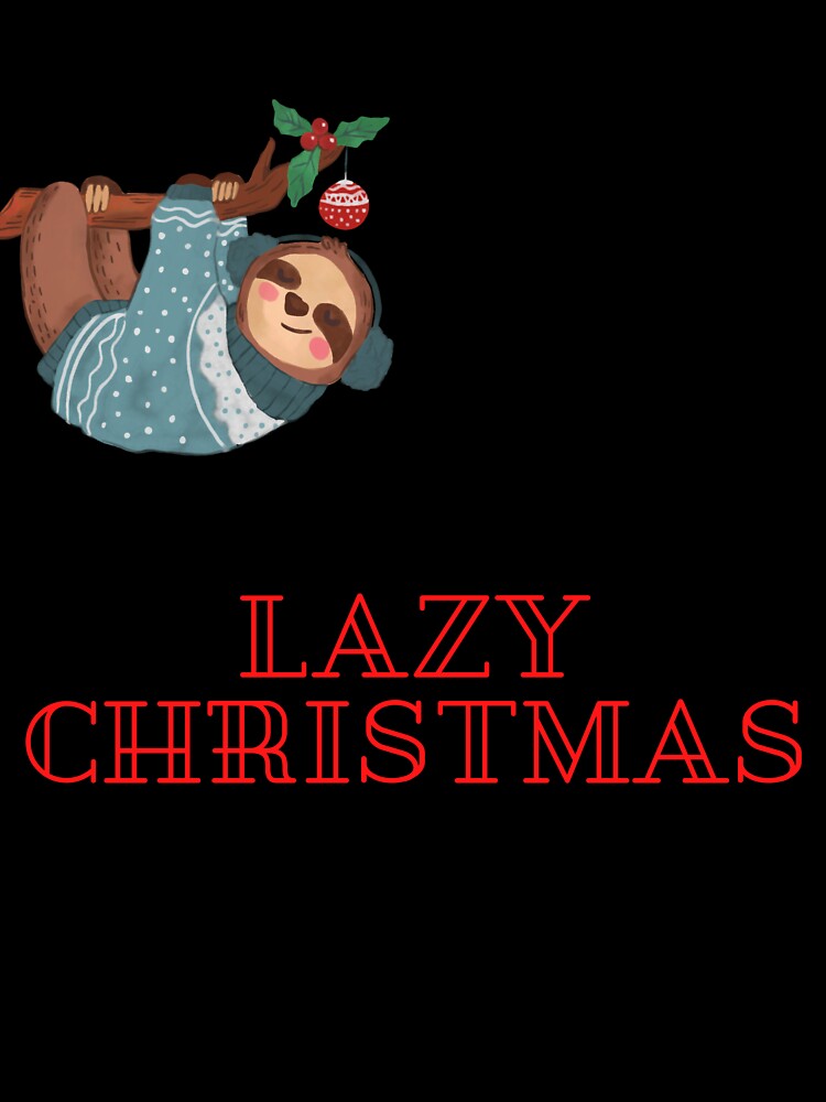 Lazy christmas T-shirt by Swobodzio