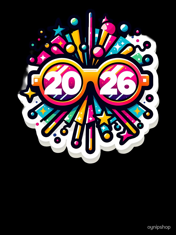 Groovy 2026 Party Sunglasses New Year Celebration by oynipshop