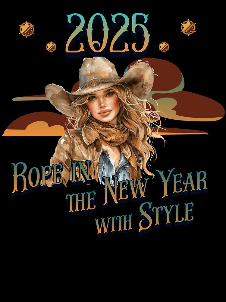 2025  Rope In The New Year With Style design by busy101