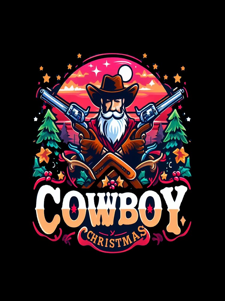 Cowboy Wild west Christmas by Viviglow