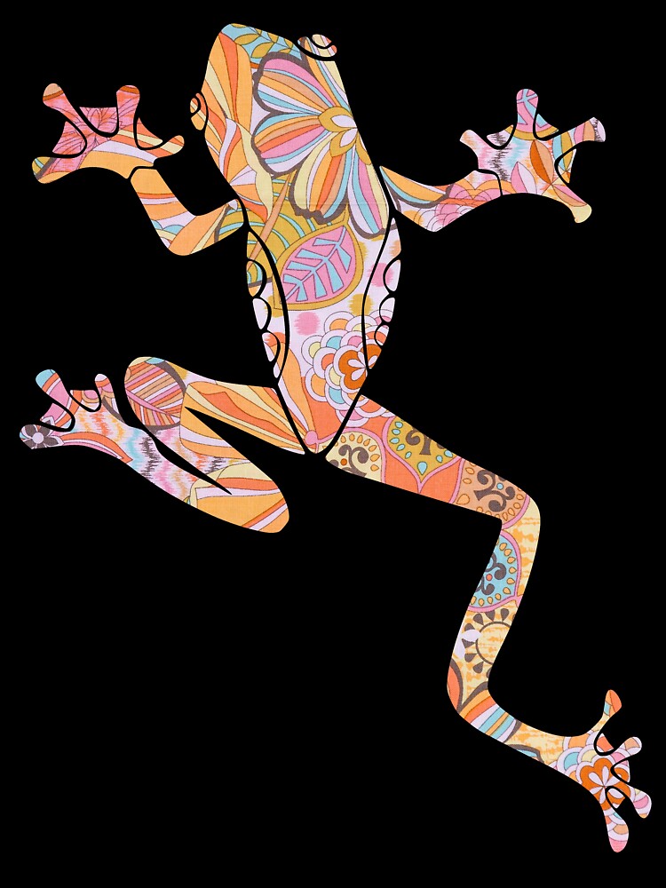 Frog Floral by 37jlee