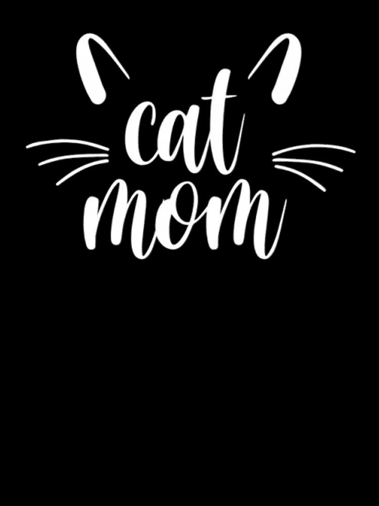 Cat Mom – Cute Minimalist Cat Lover Design by thesnakeater
